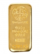 Zlatý slitek Argor Heraeus 500 gramů